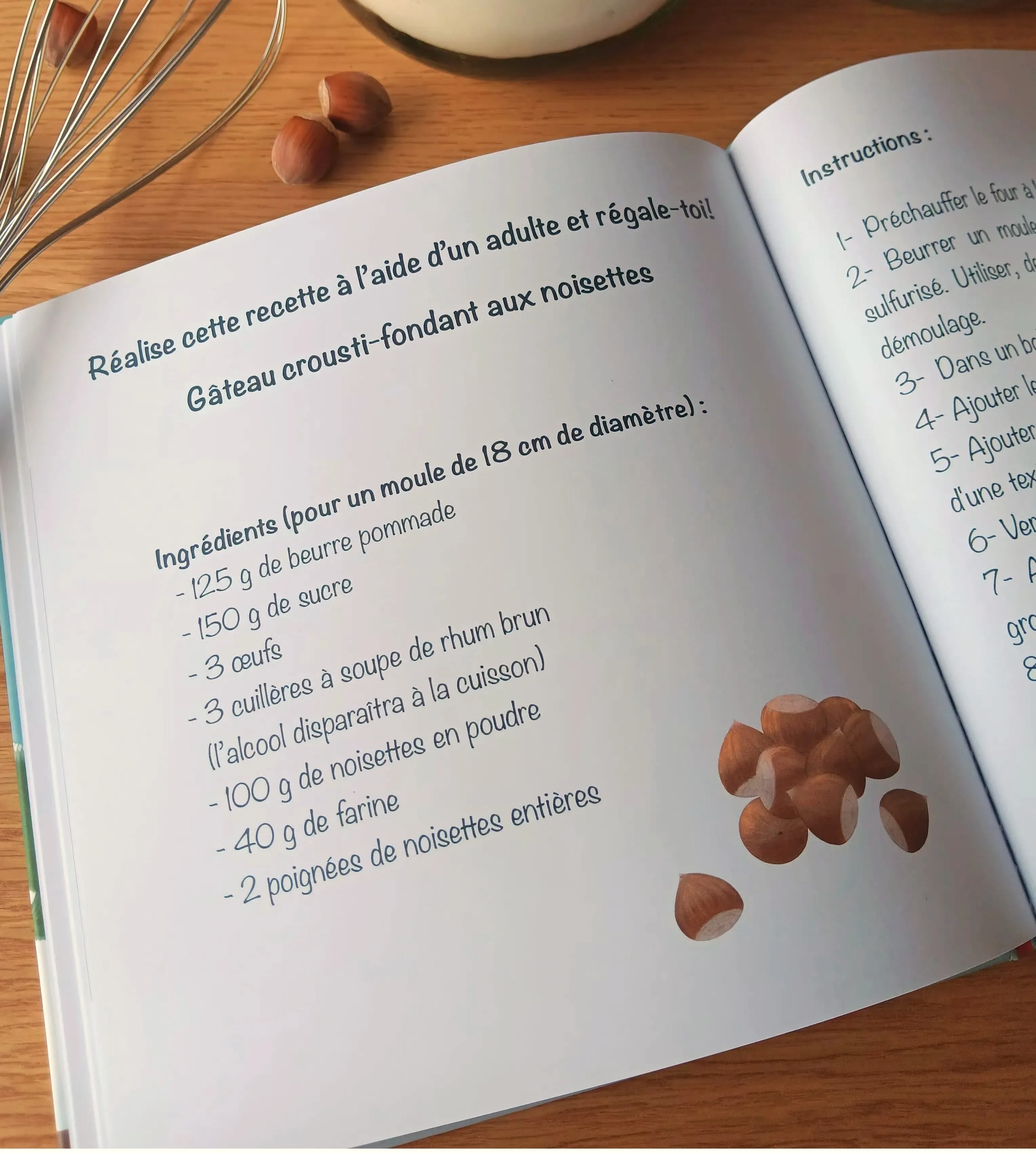 Recette à faire en famille extraite de l’album Le Petit Zouffarceur