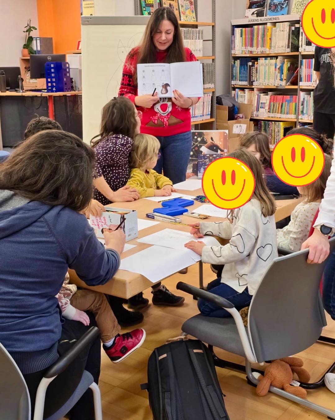 Temps de lecture et d’échange en famille