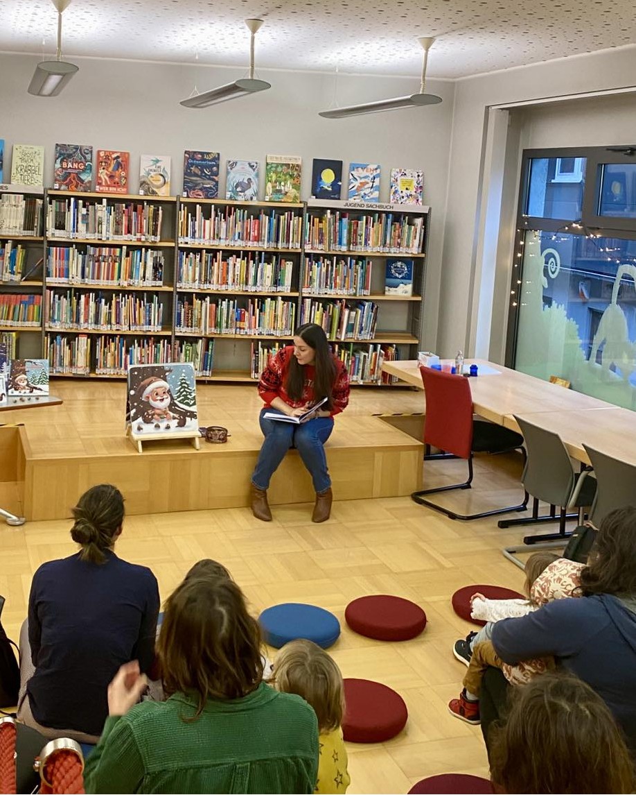 Lecture contée à la bibliothèque de Dudelange