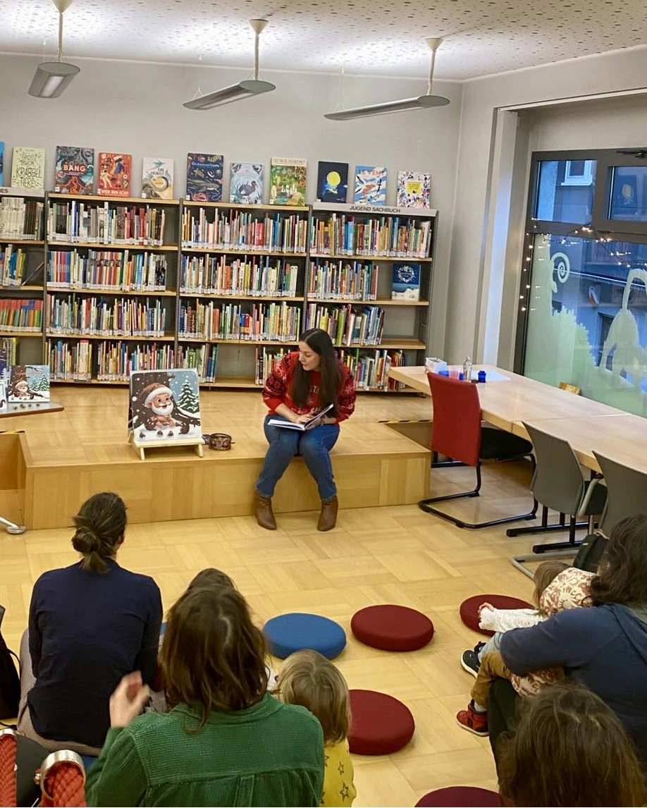 Lecture contée à la bibliothèque de Dudelange